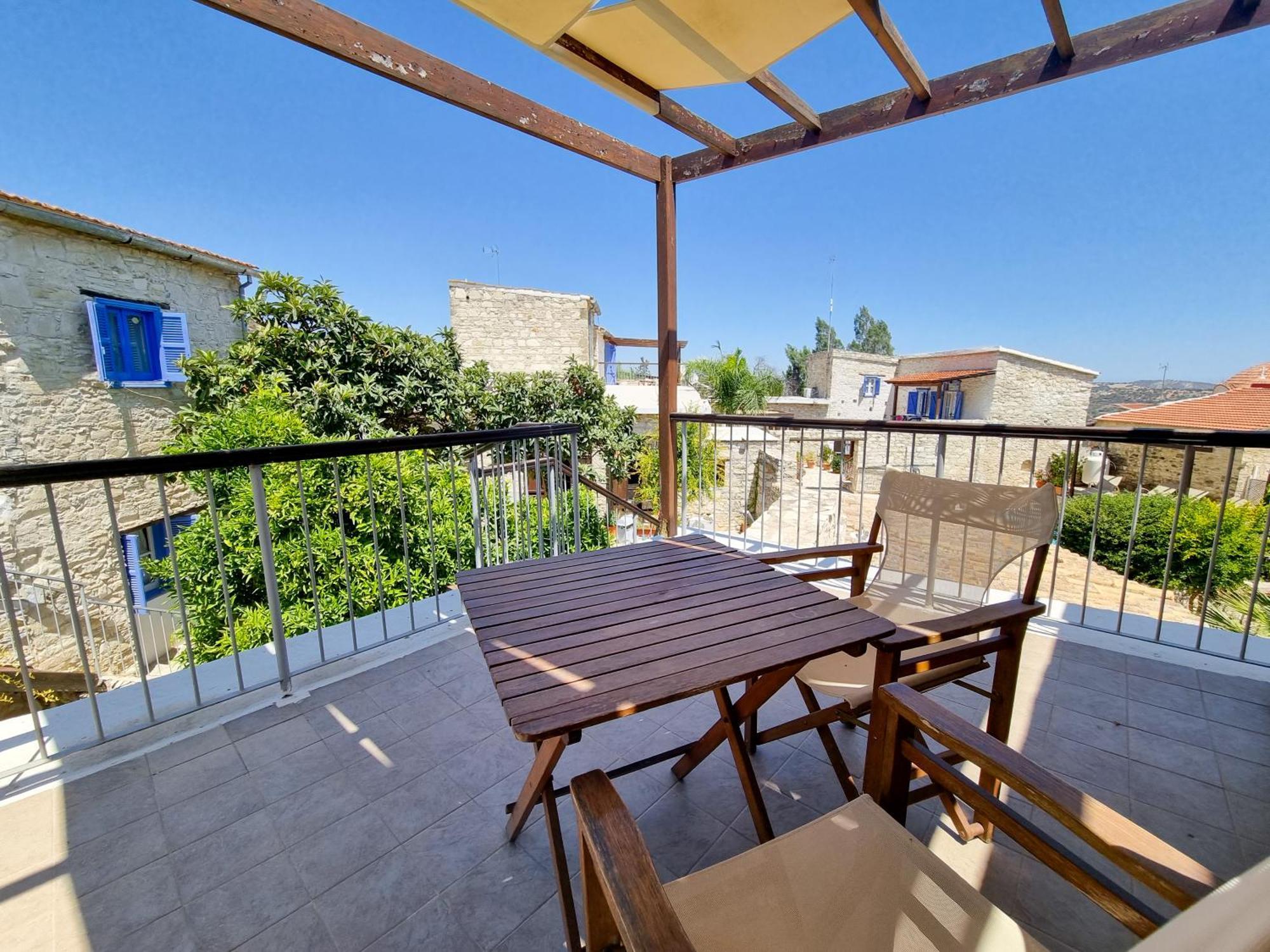 Athena'S Pool Oasis Daire Skarinou Dış mekan fotoğraf
